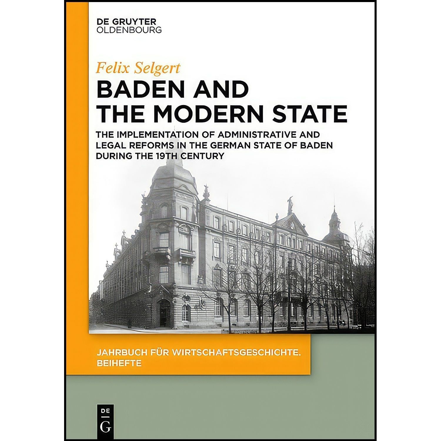 کتاب زبان اصلی Baden and the Modern State اثر Felix Selgert