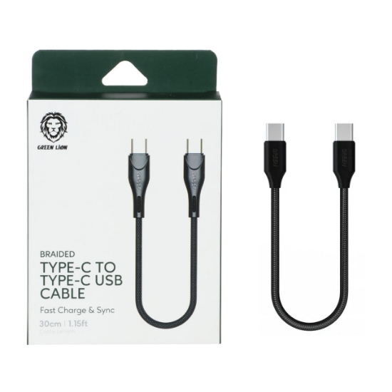 کابل شارژ فست پاوربانکType-Cبه لایتینگ گرین لاین مدل GN30CMCTC