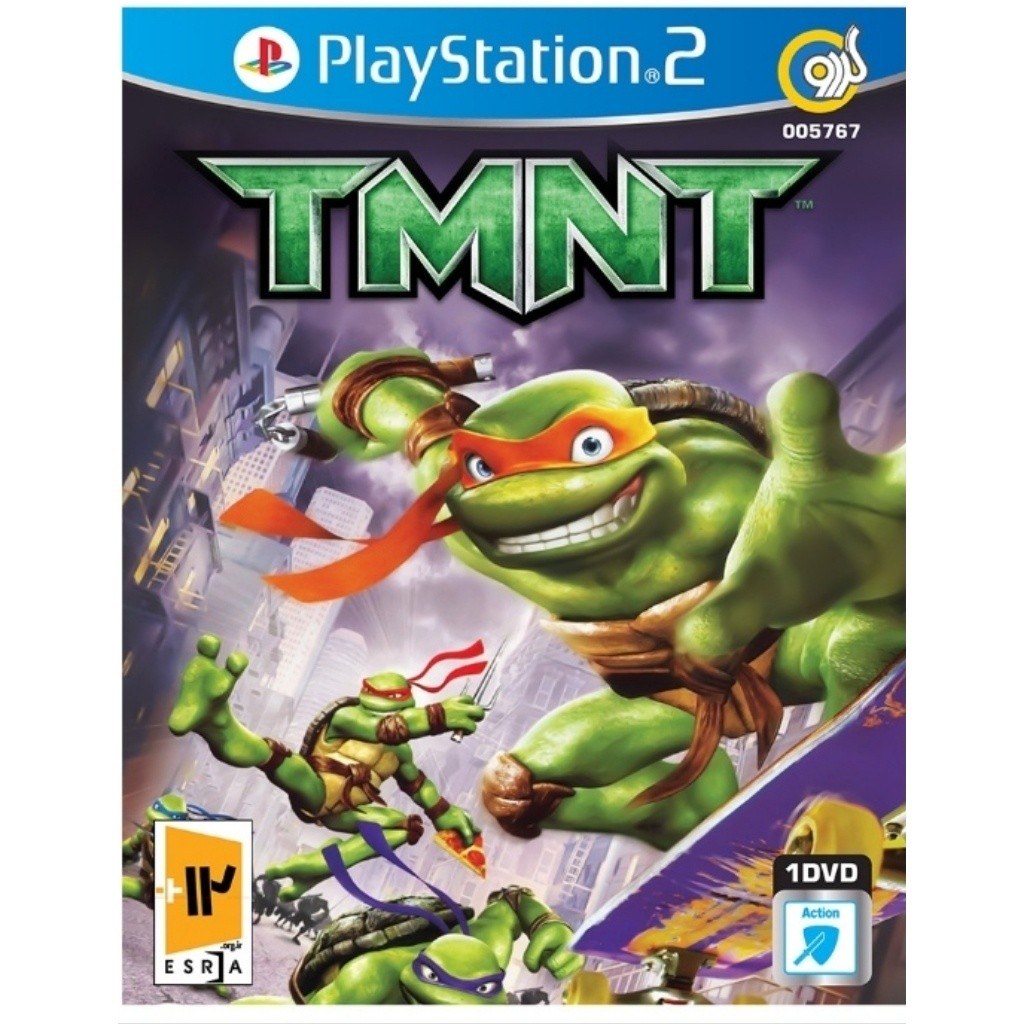 بازی TMNT لاک پشتهای نینجا مخصوص PS2