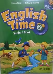 کتاب انگلیش تایم English time 3 2nd edition