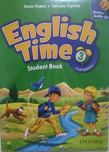 کتاب انگلیش تایم English time 3 2nd edition