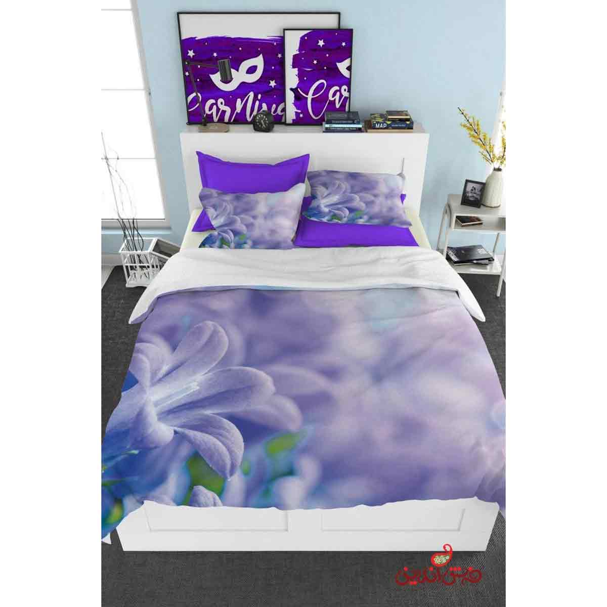 روتختی طرح گل آبی کد 2794