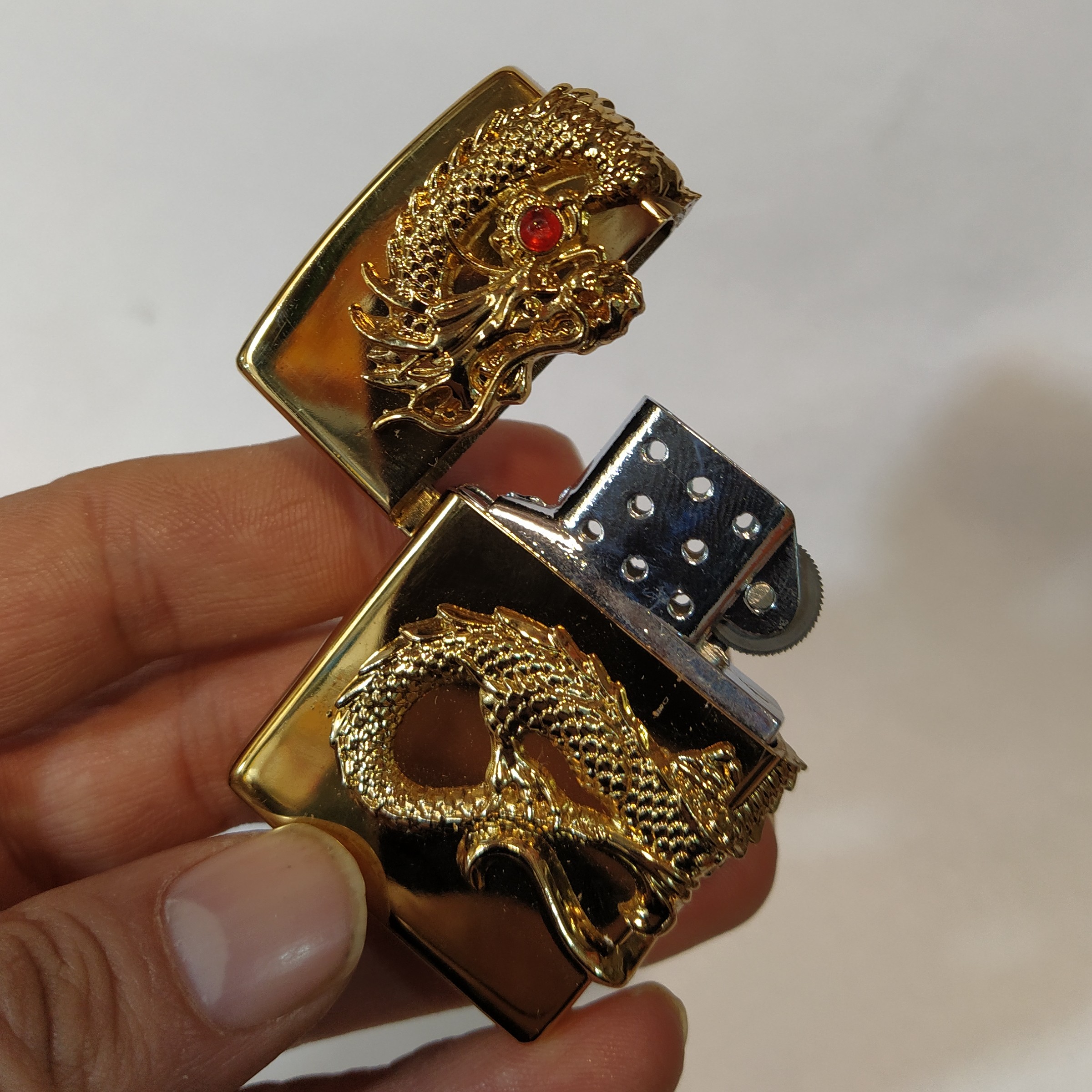 فندک طرح دراگون چرخی 