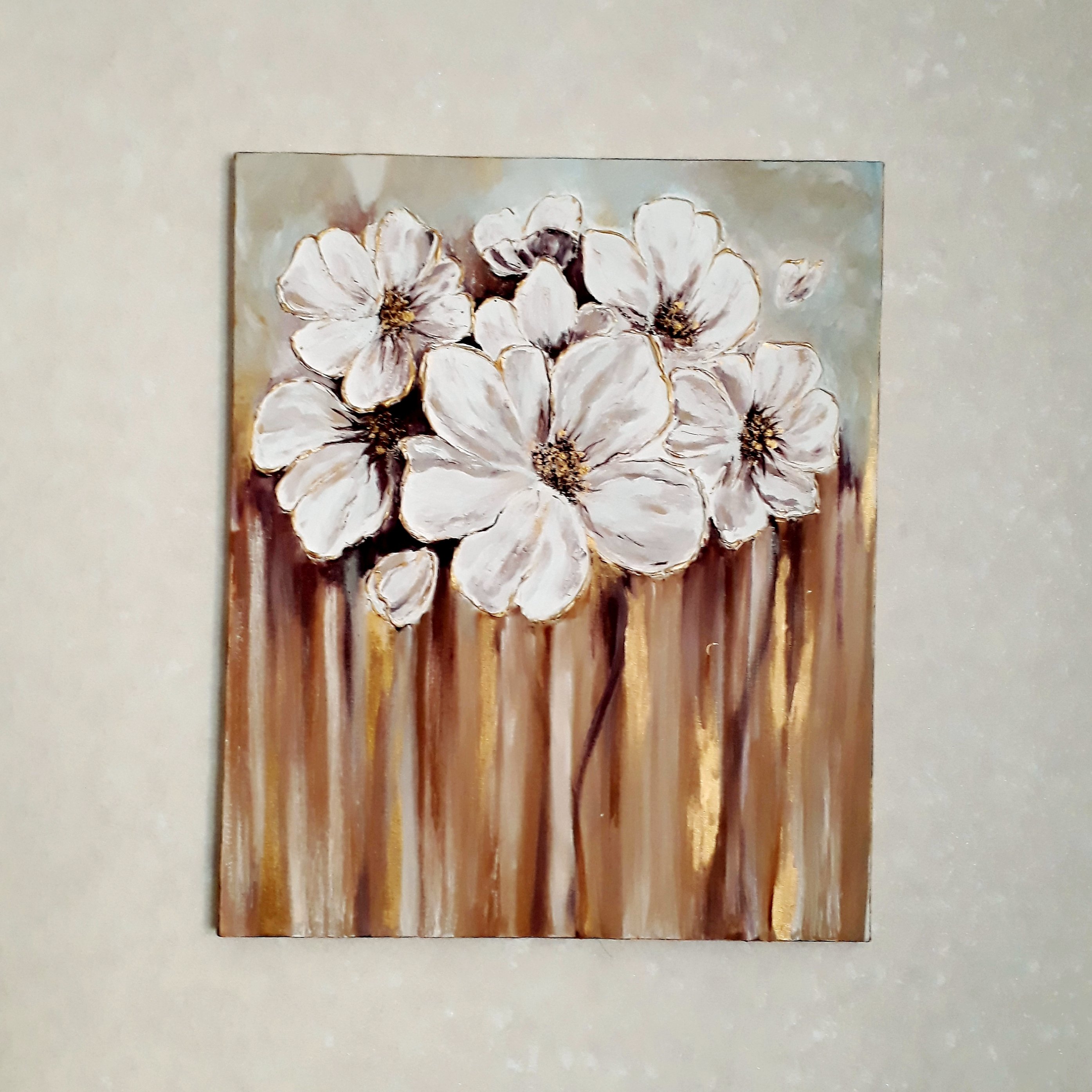 تابلو گل (برجسته)