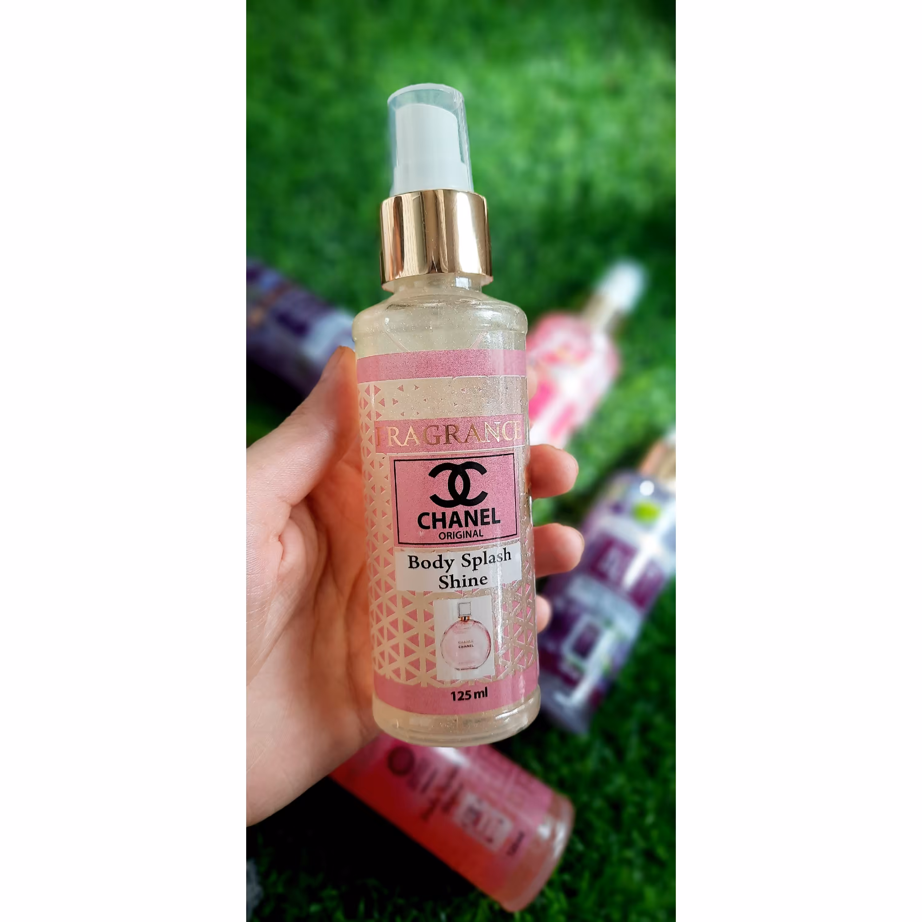 بادی اسپلش شاین دار فرگرانس عطر شنل