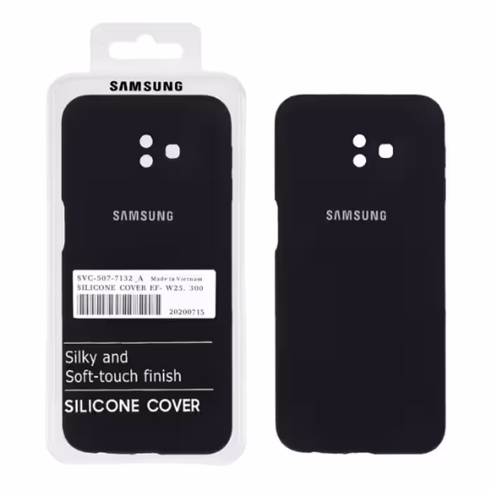 قاب گوشی سیلیکونی پاک کنی اورجینال درجه یک برای Samsung Galaxy J6 Plus/J610