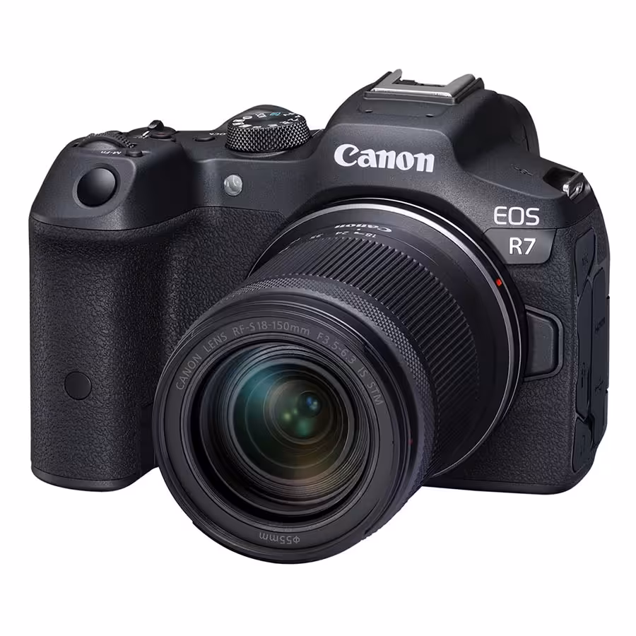 دوربین کانن مدل Canon EOS R7 به همراه لنز RF-S 18-150mm IS STM