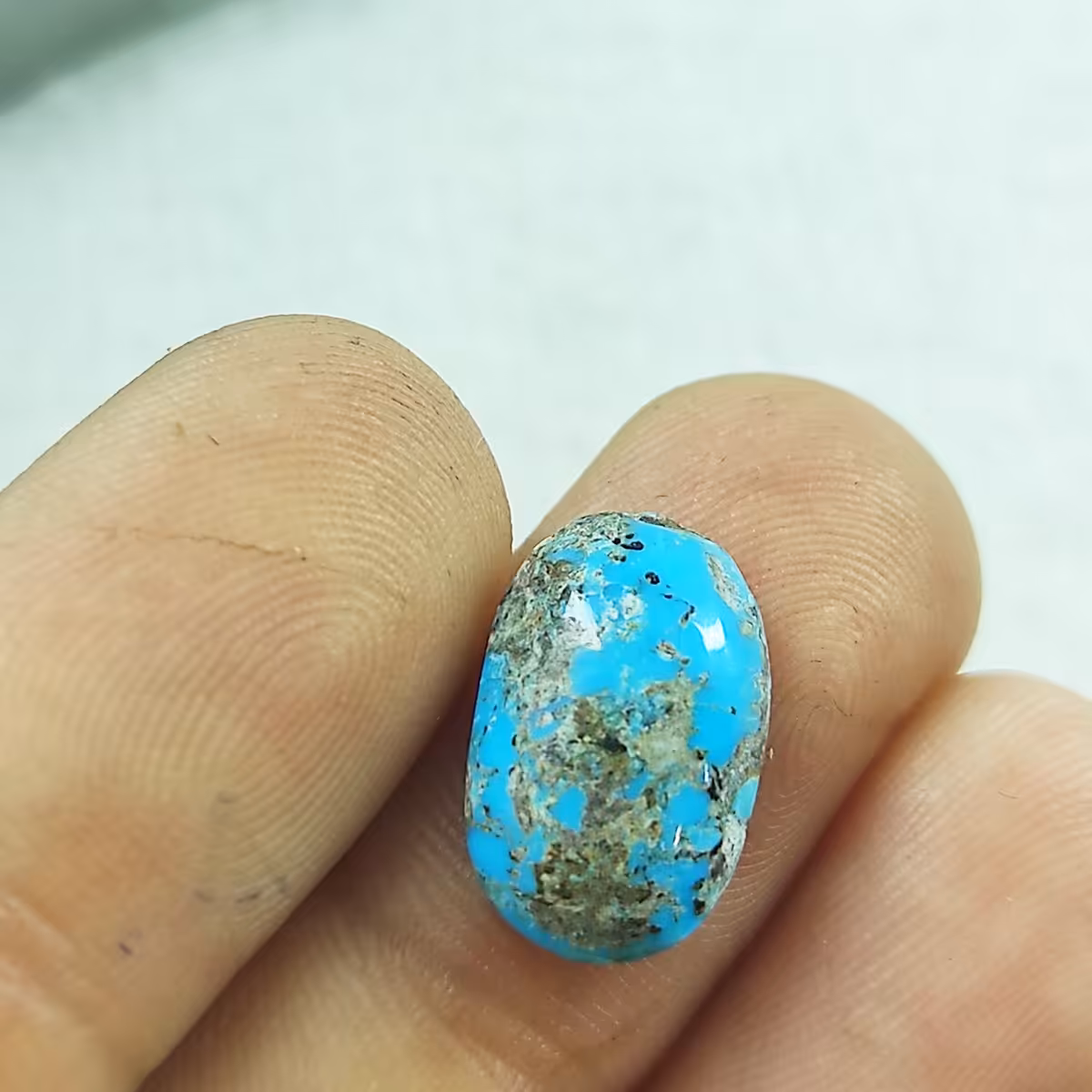 سنگ فیروزه نیشابور طبیعی کد 11528758