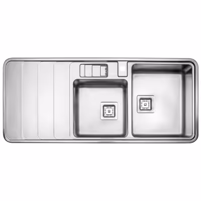 سینک استیل البرز مدل 856 توکار