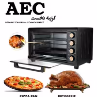 آون توستر 50 لیتری  آ  ای سی AEC رنگ مشکی کلاسیک  دارای گارانتی 18 ماهه شرکتی