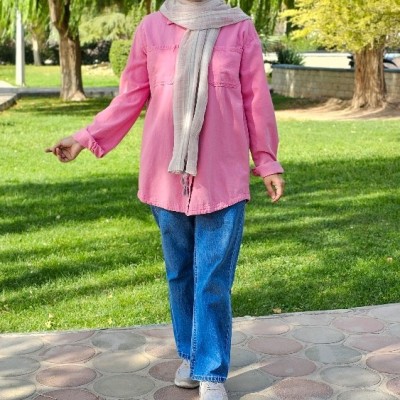 مانتو اسپرت زنانه کتان مدل چهارفصل