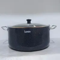 قابلمه گرانیتی سایز 38 مدل تیتان طوسی لاوان ارسال رایگان