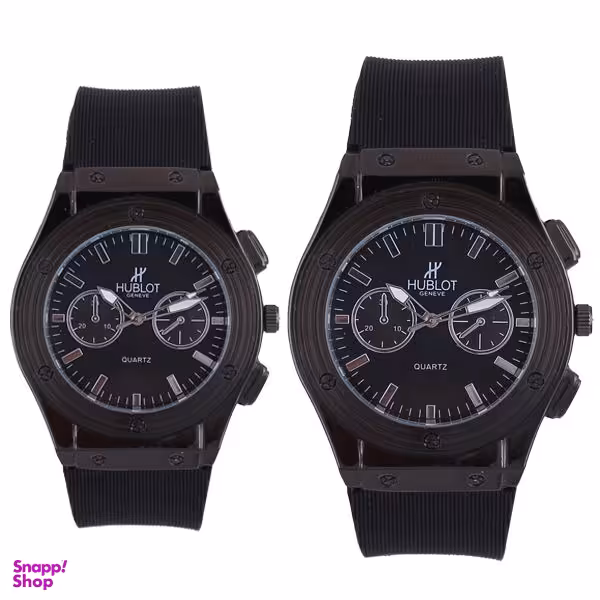 ست ساعت مچی عقربه ای زنانه و مردانه مدل HU 3822 -ST-ME-ME