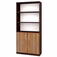 کتابخانه 3 طبقه و کمد اداری دو درب کد 564