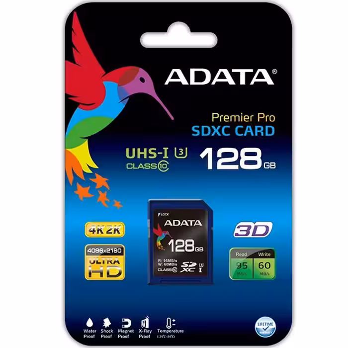 کارت حافظه اس دي Premier SDXC UHS-I U3 Class 10 128GB