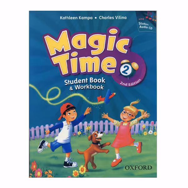 کتاب magic time 2 اثر Kathleen Kampa and Charles Vilina انتشارات oxford