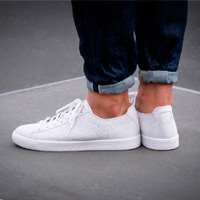 کفش کتانی پوما ایکس استمپد puma white x staple