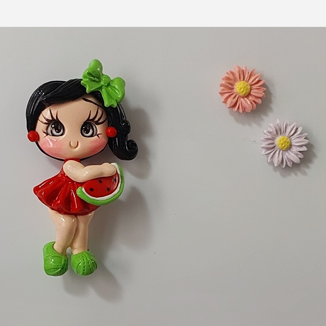 مگنت یلدا دخترانه هندوانه گیفت هدیه دستساز یلدایی