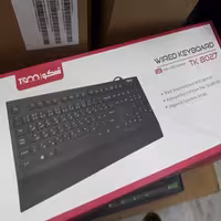کیبرد تسکو  TK 8027 بسیار  سبک رنگ مشکی 