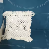 کوسن مکرومه 