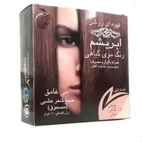 رنگ موی قهوه ای روشن ابریشم