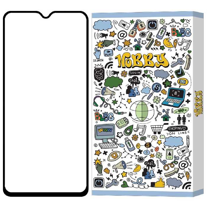 گلس تمام صفحه مناسب برای گوشی موبایل سامسونگ Galaxy A22 4G