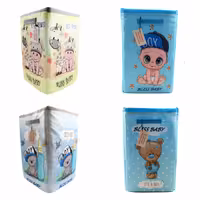 سبد اسباب بازی پارچه ای و باکس لوازم اتاق کودک بلیس بیبی Bliss Baby طرح 002
