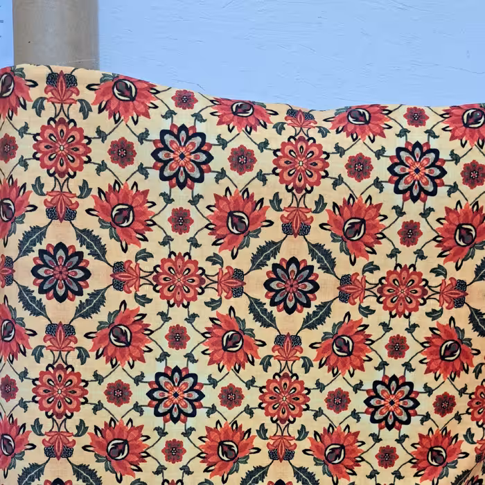 پارچه مخمل طرح گلنار  عرض 140 گرم بالا  فروش به صورت متری