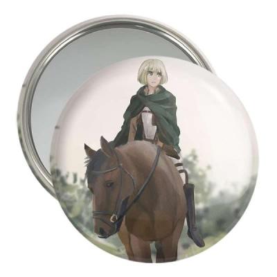 آینه جیبی خندالو مدل ارمین انیمه اتک آن تایتان Attack on Titan کد 18585