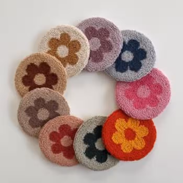 زیر لیوانی قطر5 و6 سانت،با طرح دلخواه02