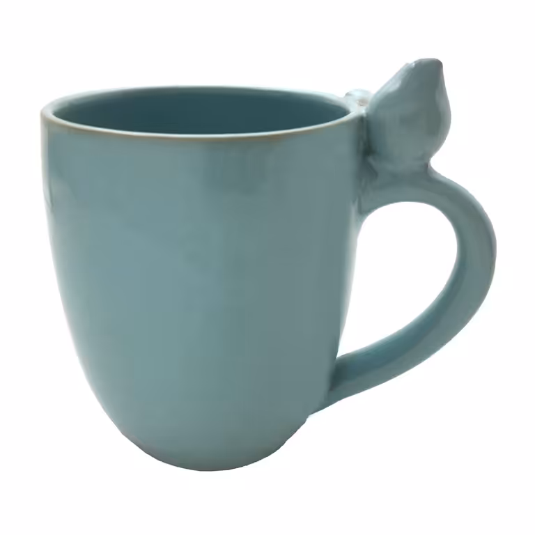 ماگ پرنده در سفال