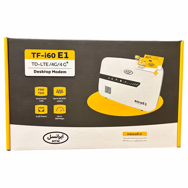 مودم ایرانسل TF-i60 E1