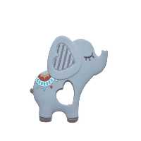 دندانگیر تمام سیلیکونی طرح فیل الیزابت elizabeth