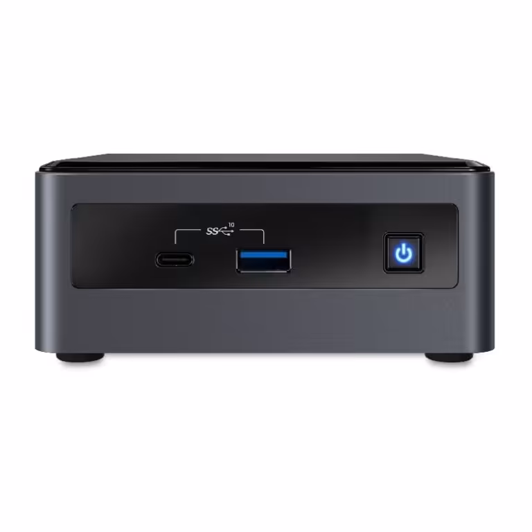 کامپیوتر کوچک اینتل مدل NUC10i3FNH پردازنده Core i3 رم 8GB حافظه 1TB 240GB M.2 SSD