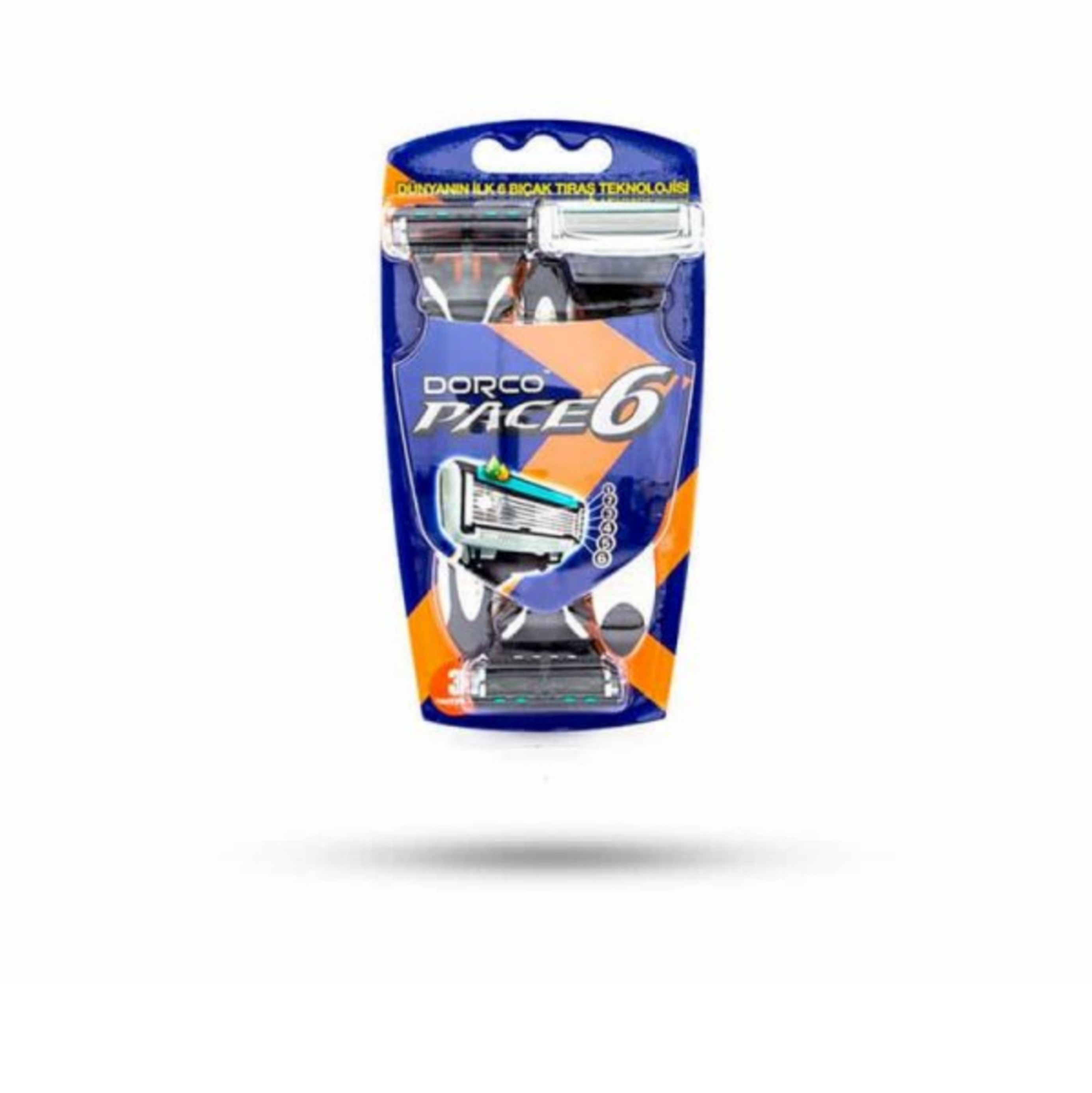 ژیلت دورکو مدل pace 6 بسته ی 3 عددی