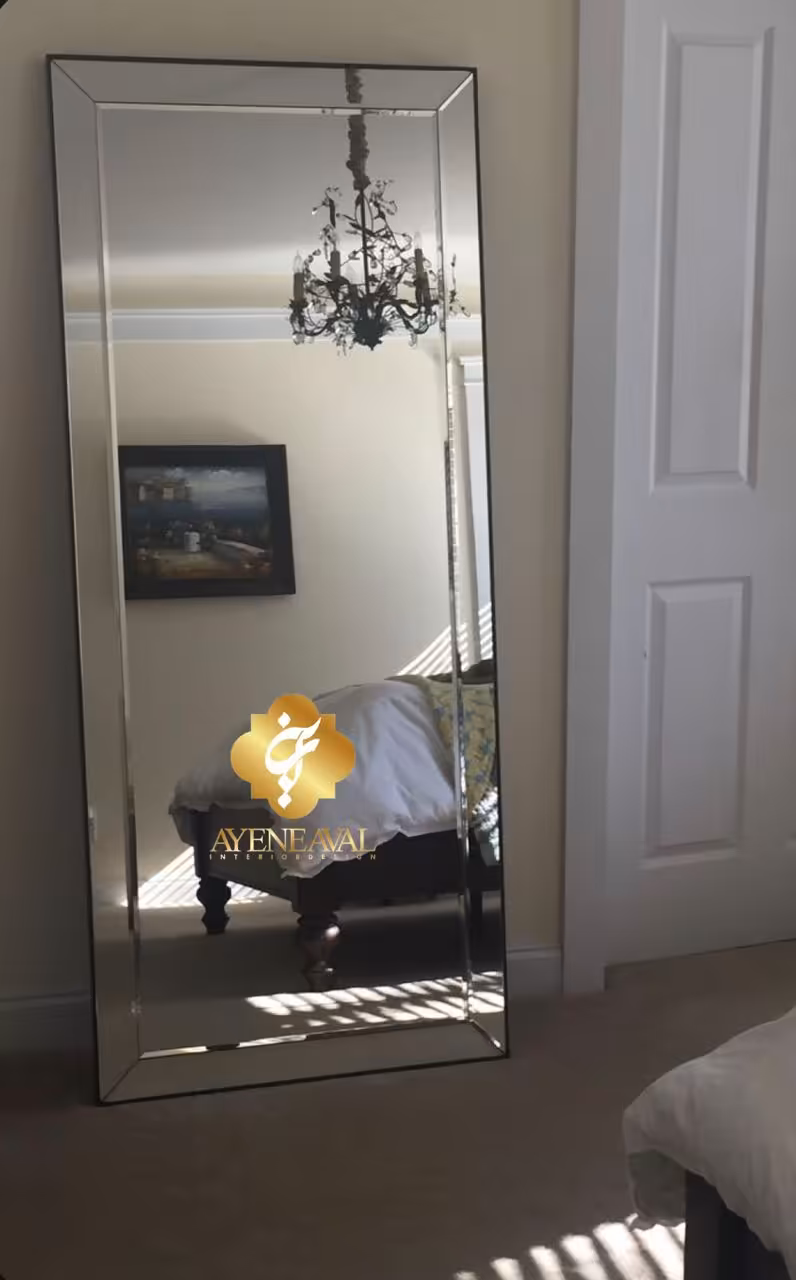 آينه قدي سیندرلا قاب بدون زاويه سايز 180*80 سانتیمتر - آینه اول