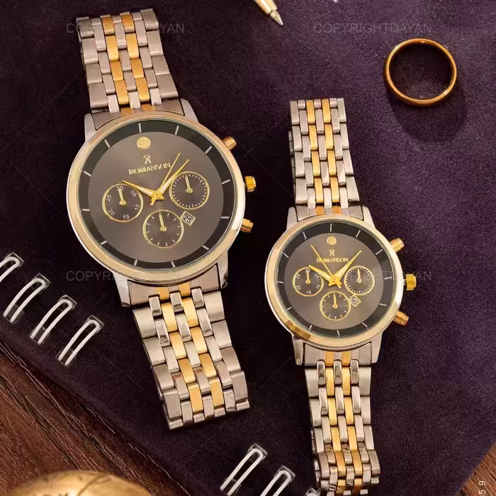 ست ساعت مچی رومانسون بنداستیل تقویم دار
رنگ بندی و طرح های مختلف
تک‌موتوره
طرح سه موتوره
دارای تقویم
کیفیت 