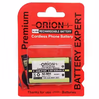 باتری تلفن اوریون مدل 3.6V 830mAh کد HHR-P104