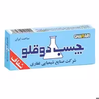 چسب دوقلو شفاف غفاری 16 گرمی