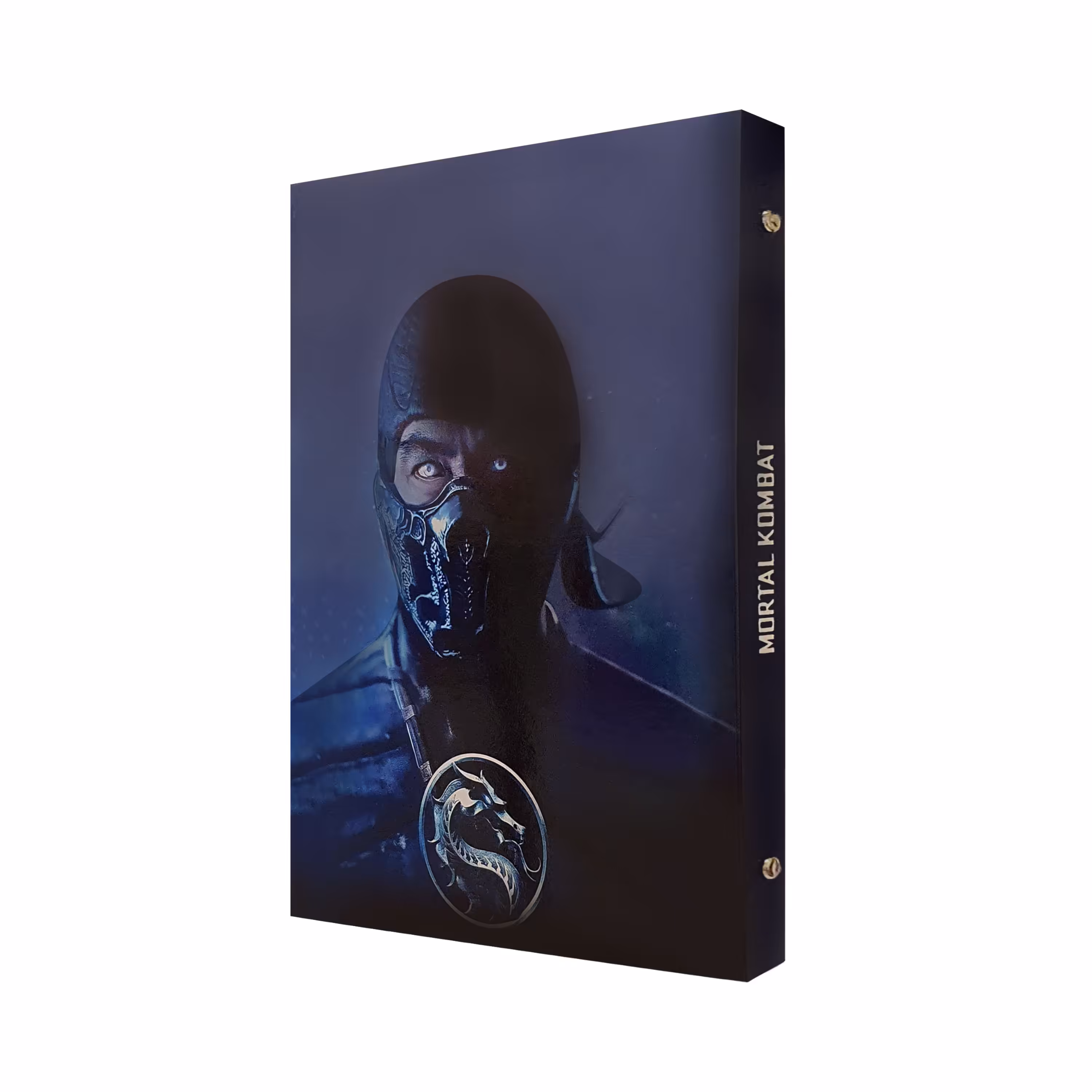 دفتر کلاسوری 100 برگ پدیده نقش مدل 26 حلقه کالکشن game طرح Mortal Kombat کد 02