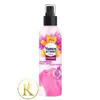 اسپری یوموش مدل ضد چروک و خوشبو کننده لباس با عطر ارکیده (200 میل) yumos orkide

