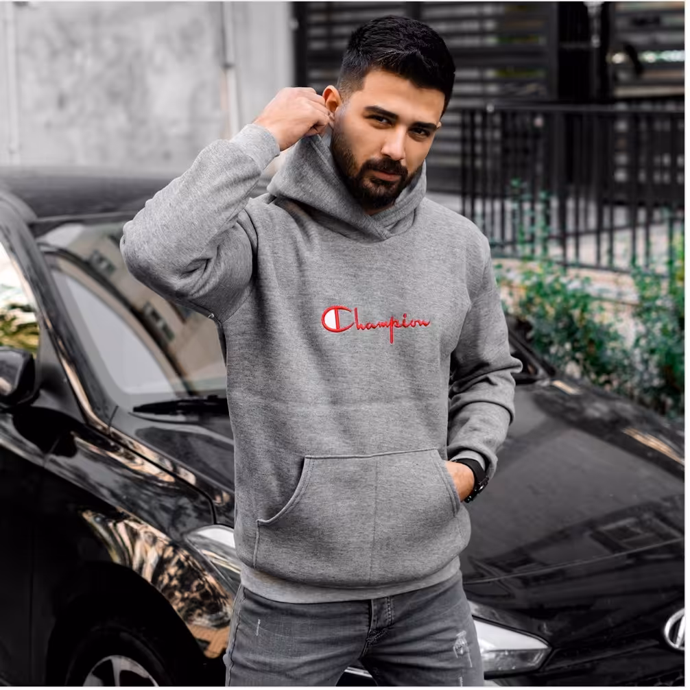 هودی طوسی مردانه مدل champion