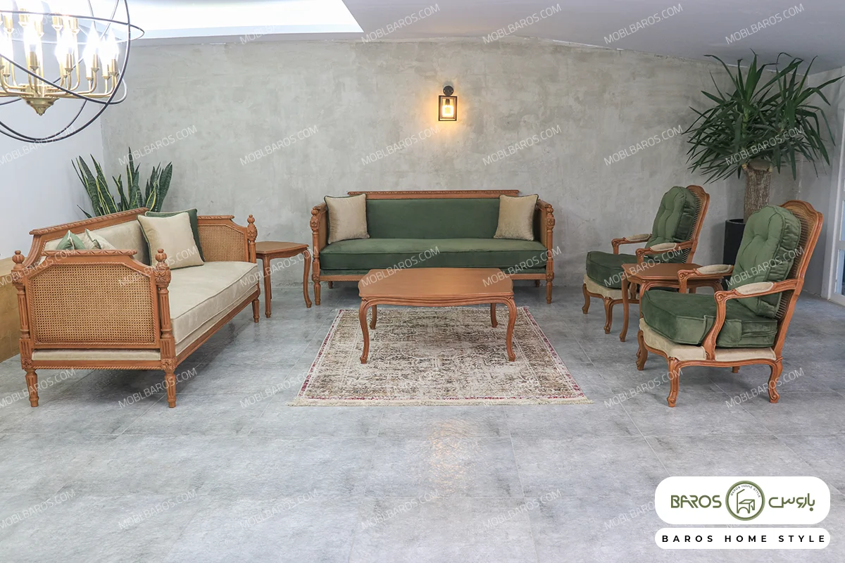 مبل کاجی و فرانسوی ترکیبی رویایی