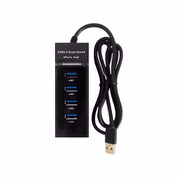 هاب 4 پورت USB3.0 طول 1.2 متر