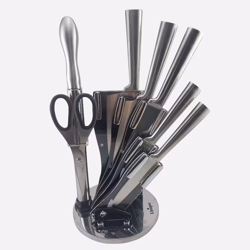 سرویس کارد و ساطور  8 پارچه یونیک کد 5100 (آی)