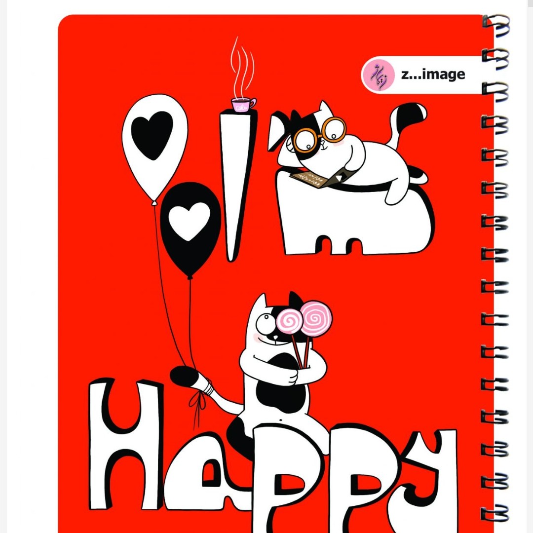 دفتر زبان 80برگ زیماژ کد 13204Zimage

