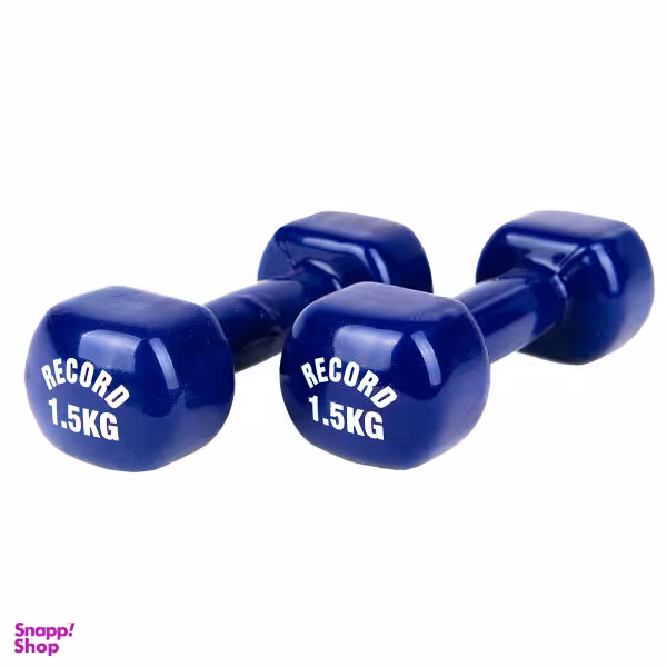 دمبل رکورد (Record) مدل 216 وزن 1.5 کیلوگرم بسته 2 عددی