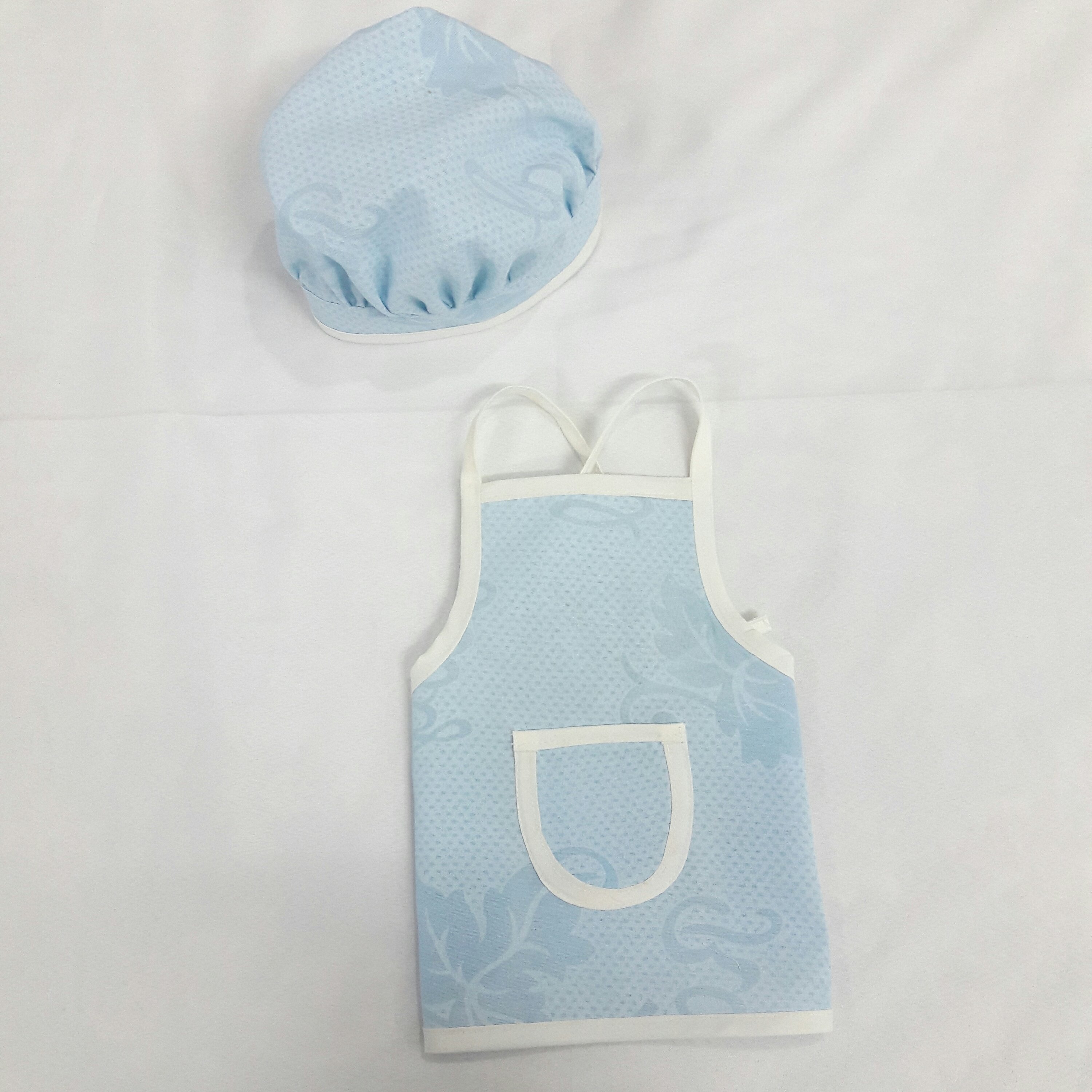 پیشبند اشپزباشی پسرانه برای عکس 6ماهگی