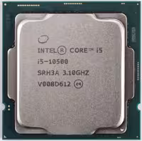 پردازنده تری اینتل مدل Core i5-10500 با فرکانس 3.1 گیگاهرتز