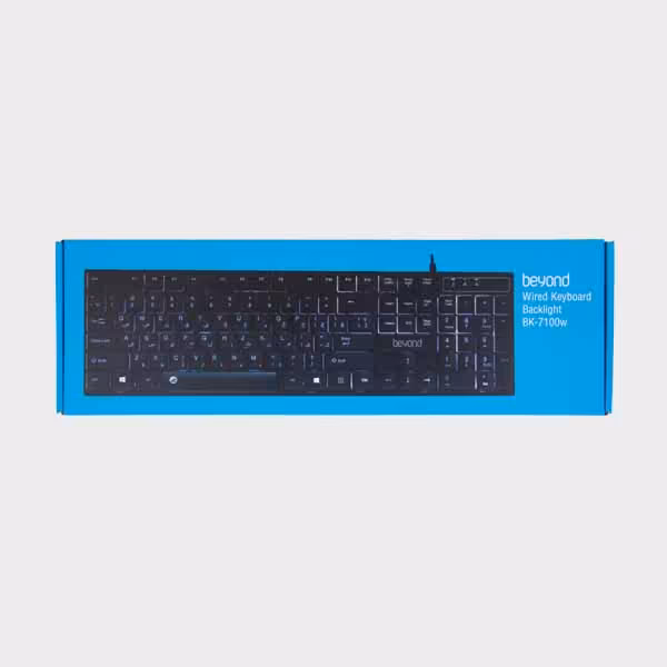کیبورد یو اس بی بیاند Keyboard  Beyond  BK-7100W